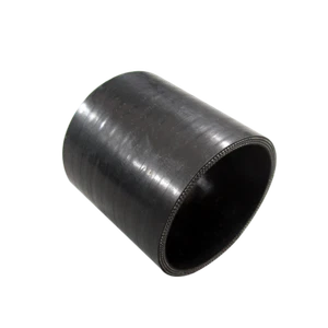 Acoplador de manguera de silicio negro recto de 2,75"" para tubo Turbo Intercooler 3"" de largo - Imagen 1 de 1
