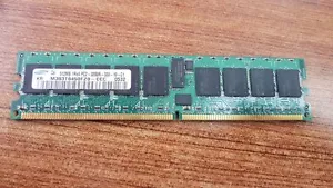 SAMSUNG M393T6450FZ0-CCC 512MB PC2-3200R 400MHZ DDR2 ECC Memory Module - Picture 1 of 1