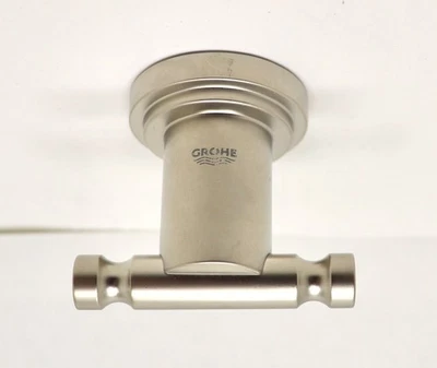 GROHE 40312AVO ATRIO BATA GANCHO NÍQUEL SATINADO NUEVA CAJA ABIERTA Foto 1 de 4