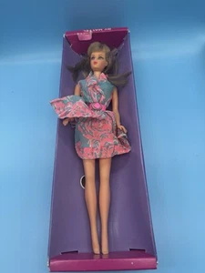 BARBIE TWIST 'N TURN WAIST #1160 MATTEL 1966 Blonde Ruffles And Swirls With Box - Picture 1 of 10