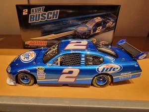 2009 AUTOGRAPHED Kurt Busch #2 Miller Lite -1:24 Action -  Charger COT  - Picture 1 of 8