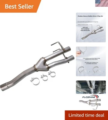 High-Quality Two Chamber Muffler Kit for 2009-2018 Ram 1500 – Easy Installation Foto 1 de 4