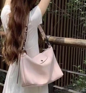 NWT Longchamp Le Pliage Xtra Medium Hobo Shoulder Bag Pink Outlet Products - Picture 1 of 4