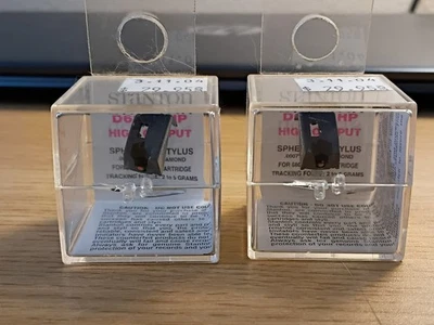 DOS Stanton D6800 HP High Output Styli **NUEVO EN CAJA, SELLADO** Foto 1 de 4