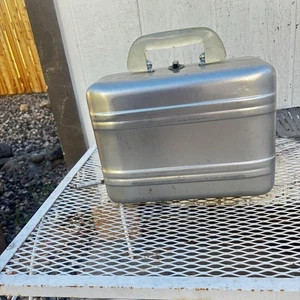 Vintage Aluminium Aktentasche Zero Halliburton Style Lucite Griff 50er-60er Jahre - Bild 1 von 12