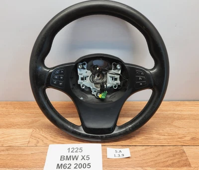 ✅ 04-06 Volante deportivo de cuero OEM BMW E53 X5 * Foto 1 de 4