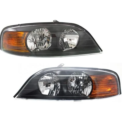 For 2000-2002 Lincoln LS Headlight Pair Driver and Passenger Side Foto 1 de 3