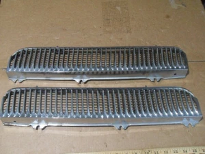 1958 Cadillac El Dorado Coupe Deville Conv Chrome Cowl Bezels/Screens RH & LH - Picture 1 of 24