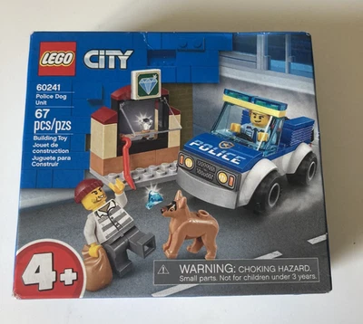 LEGO CITY 60241 ROBBER & COP FIGS POLICE DOG UNIT SEALED VINTAGE SET RETIRED! - Image 1 of 4