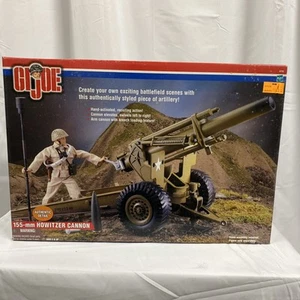 2000 Kenner Hasbro GI Joe 155MM Howitzer Cannon Factory Sealed Toy In Box - Picture 1 of 5