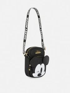NUEVO CON ETIQUETAS Bolso Bandolera Mickey Mouse Soporte para Teléfono Celular ¡Exclusivo de Primark! - Imagen 1 de 6
