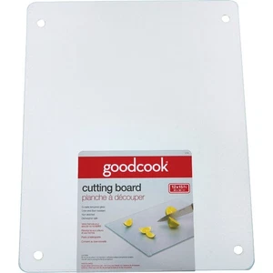 Goodcook 12 In. x 15 In. Silver Tempered Glass Cutting Board 10796 Goodcook - Picture 1 of 1