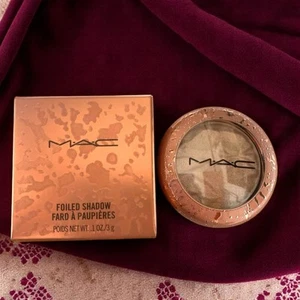 MAC Foiled Shadow White Auto 3g Single Eyeshadow 100% authentic - Picture 1 of 2
