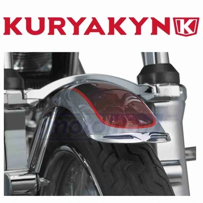 Kuryakyn Front Fender Tip for 1991 Harley Davidson FXDB-S Dyna Glide Sturgis wk — 第 1/4 张图片