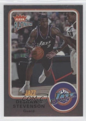2002-03 Fleer Platinum Platinum Finish /100 DeShawn Stevenson #102 - Image 1 of 2