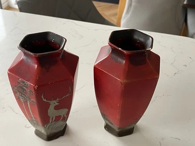 2x Vintage Brentleigh Ware  Vases - Image 1 of 4