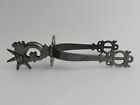 Early Polished Steel Horse Riding Spur Early 1700S