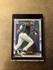 2018 Bowman Draft Chrome Asia Mojo Refractor Luis Robert #BDC-188