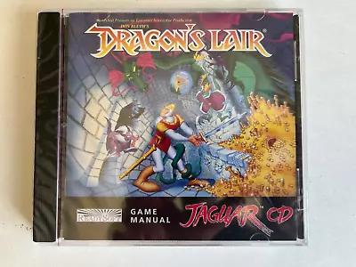 Dragon’s Lair Video Game Atari Jaguar CD Brand New Factory Sealed OOP Ready Soft - Image 1 of 3