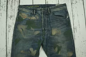 JEANS JOGG DIESEL NARROT 0828Y 828Y DENIM W32 L32 L24 32x32 32/32 - Foto 1 di 12