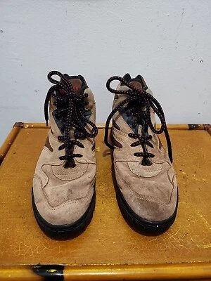 Botas de Senderismo Reebok Para Mujer De Colección Tenis Talla 8 Cuero Marrón Foto 1 de 4