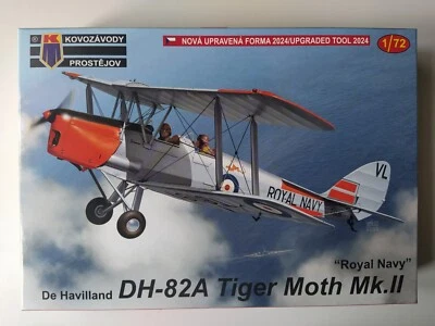 DH-82A Tiger Moth Mk.II Royal Navy, 1:72-Kovozavody Prostejov(SPED. TRACCIATA) - Immagine 1 di 4