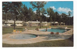 Petersburg, Virginia vintage postcard / Ellwyn Motel / roadside card worn - Picture 1 of 2