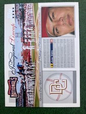 2005 Topps Card Washington Nationals Inaugural Lineup #NI-JV Jose Vidro