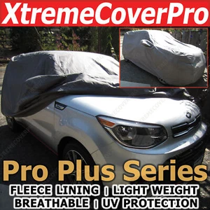 BREATHABLE CAR COVER W/Fleece- FOR 2015 2016 2017 2018 2019 2020 2021 KIA SOUL - Picture 1 of 12