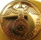 German 2 Reichspfennig 1937-Genuine Coin Third Reich-WWII-Antique-Vintage-RARITY