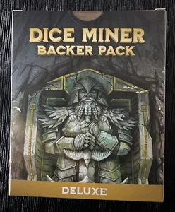 Dice Miner BACKER PACK Deluxe Edition (NIB) Atlas Games - RARE KICKSTARTER! - Imagen 1 de 2
