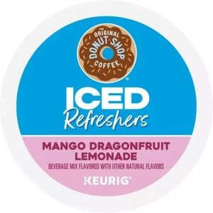 ORIGINALE CIAMBELLA NEGOZIO MANGO DRAGONFRUIT LIMONATA RINFRESCANTI GHIACCIATI KCUPS 10CT - Foto 1 di 1