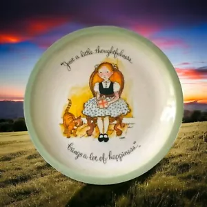 Holly Hobbie Plate Wall Decor Just A Little Thoughtfulness American Greetings - Picture 1 of 9