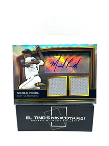 MICHAEL PINEDA 2011 Topps Finest Patch Auto Refractor 281/499 #86 SEATTLE MARINE - Picture 1 of 2