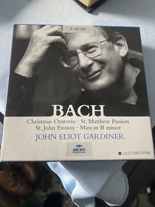 Bach Sacred Vocal Works John Eliot Gardiner 9 CD Archiv Collectors Edition NM - Picture 1 of 3