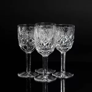 Kristall Glas Trinkgläser St. Louis Florence Wein Set von 4 vintage mid century - Bild 1 von 5
