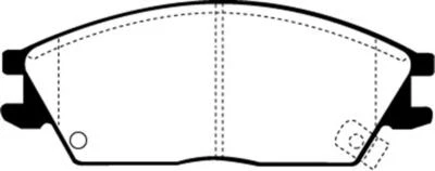 Juego de pastillas de freno de disco EBC - Greenstuff delanteras 2000/6000 Street sport FMSI D440 95 th Foto 1 de 4