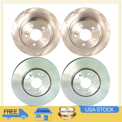 for 1990-1992 Mercedes-Benz 500SL Front + Rear Brake Rotors XH - Image 1 of 4