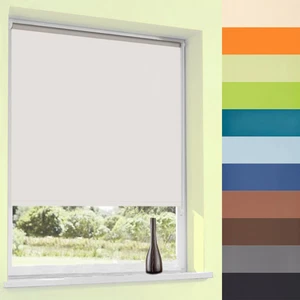 Rollo Klemmfix Verdunkelung Thermo Sonnenschutz ohne Bohren blickdicht Easyfix - Bild 1 von 30