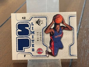 2008-09 Upper Deck SP Limited Detroit Pistons Walter Sharpe Jersey Patch Card - Picture 1 of 8