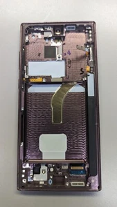 Samsung Galaxy S22 Ultra LCD Display Touch Screen Parts Broken Used Functional - Zdjęcie 1 z 8