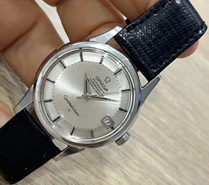 OMEGA CONSTELLATION PIE PAN Ref. 14393 STEEL 34mm VINTAGE WATCH FOR MEN - Picture 1 of 9