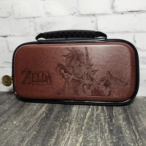 Nintendo Switch Faux Leather Travel Case Legends of Zelda Breath Of The Wild - Picture 1 of 8