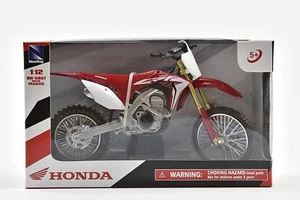 Honda CRF 450 MOTOCROSS New Ray Model Die cast bike toy 1:12 Scale - Picture 1 of 6