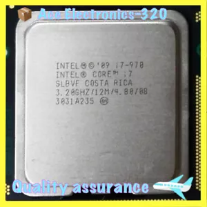 Intel Core i7-970 Processor SLBVF 12M Cache 3.20 GHz 130W LGA1366 32 Processor - Picture 1 of 3