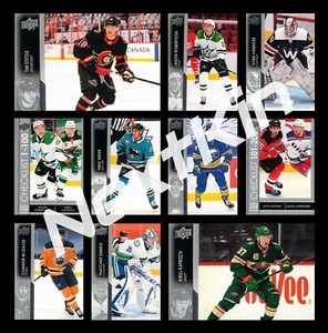 2021-2022 Upper Deck Series 1 BASE #1-200 U Pick List FREE Combined Shipping