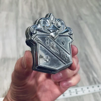 Buick 1969 tapa de maletero bloqueo emblema cubierta aleta insignia adorno OEM GM 9721673 Foto 1 de 4