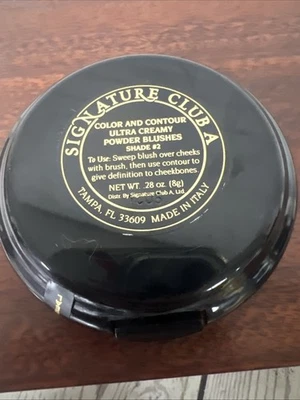 SIGNATURE CLUB A COLOR AND CONTOUR ULTRA CREAMY POWDER BLUSHES SHADE #2 Sealed - Image 1 of 4