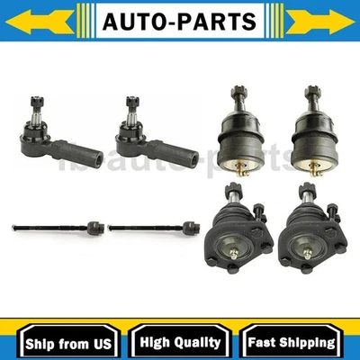 Front Tie Rod Ends & Ball Joint 8x Fits Chevrolet Corvette 5.7L 1984-1985 - Image 1 of 4