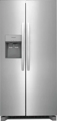 Frigidaire FRSS2323A 34"W 22,3 Cu. Lado certificado Ft. Energy Star - acero inoxidable Foto 1 de 4